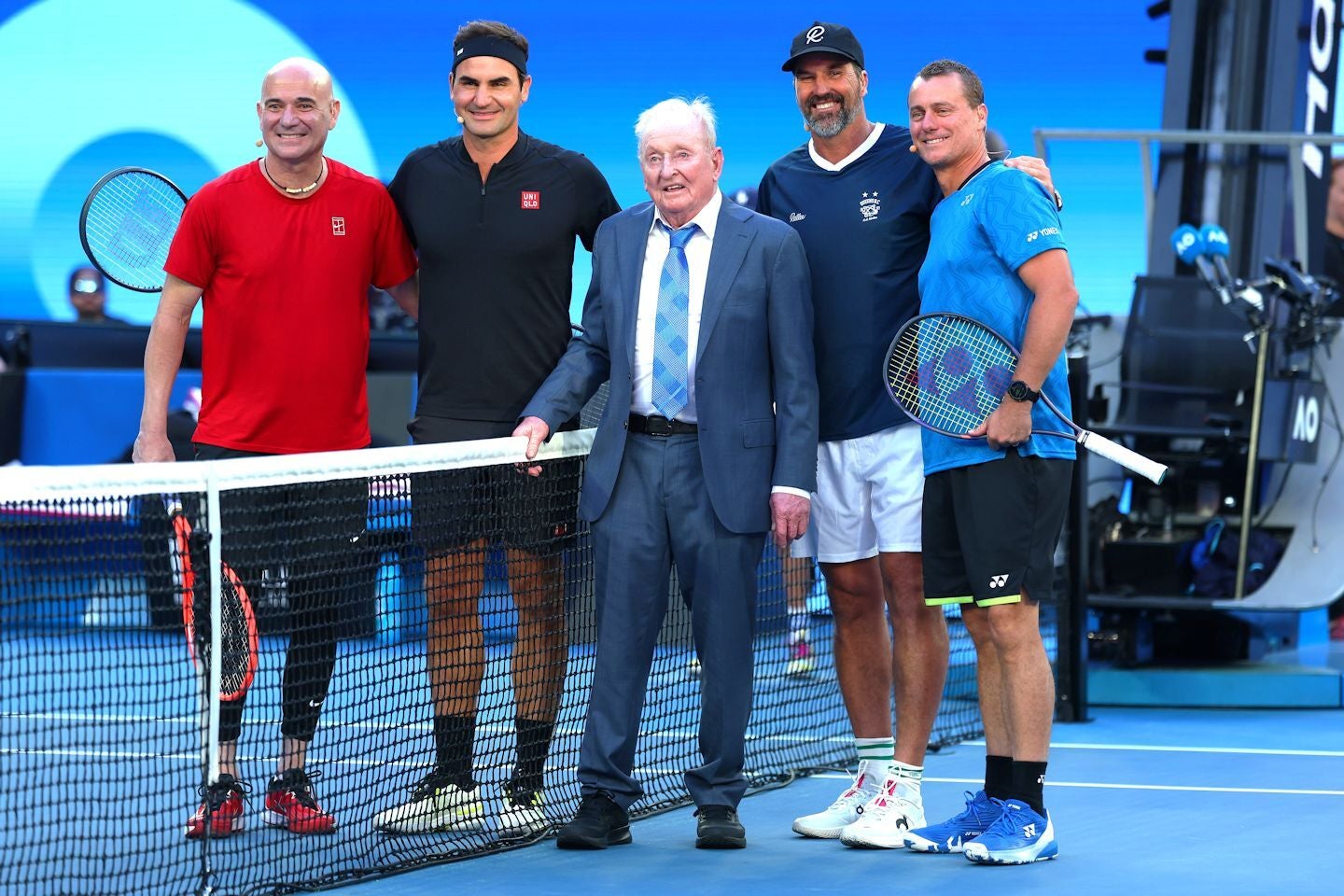 フェデラーが6年ぶりに全豪オープンに帰還！歴代王者が集結した夢の