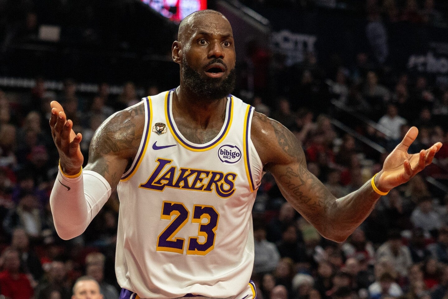 史上最長となる23年のキャリアを誇るだけあって、レブロンには驚愕のデータがいくつもある。(C)Getty Images