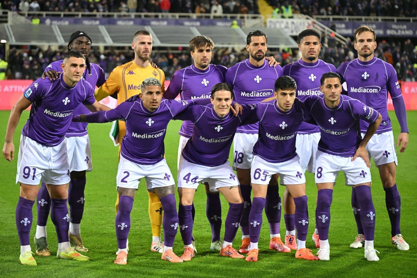 一時は最下位に沈んでいたフィオレンティーナだったが、21節終了時点で17位。降格圏を脱している。(C)Alberto LINGRIA