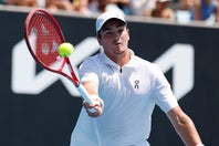 全豪オープンで今季初戦を迎えたフォンセカは、１回戦で敗れるも背中は問題なかったと説明。「ただ時間が必要だっただけのこと」と語った。(C)Getty Images