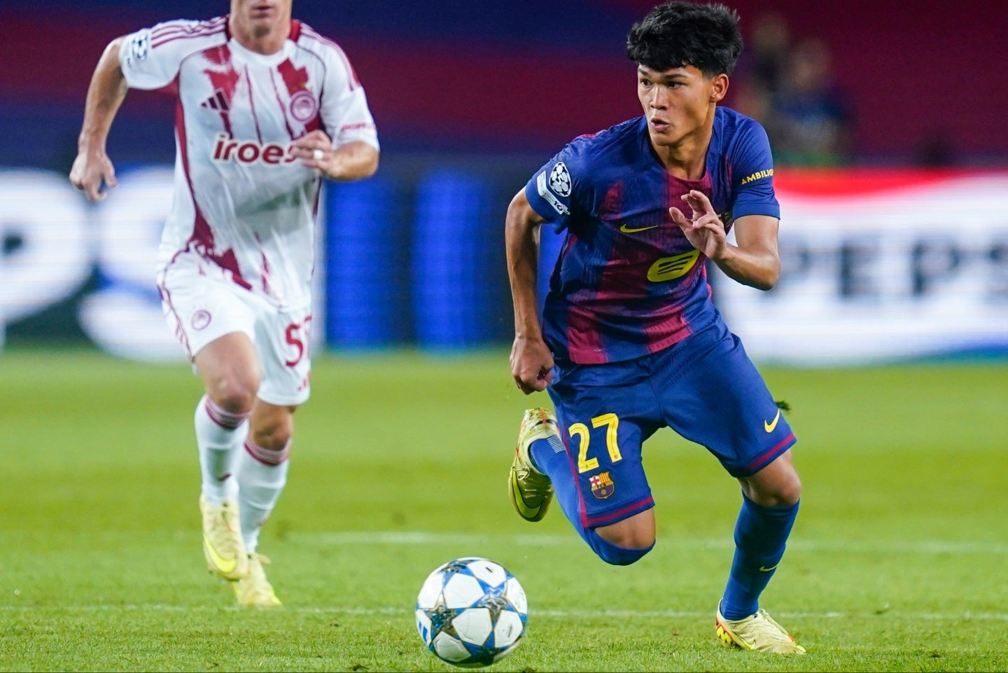 バルサ退団の意思をクラブに伝えたドロ。(C)Getty Images