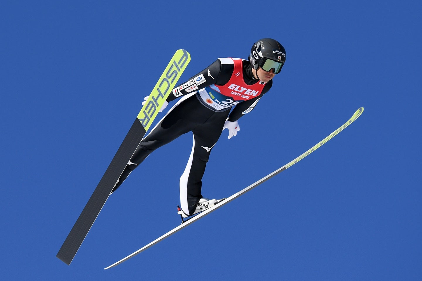 ６大会目の五輪出場が決まった渡部。(C)Getty Images