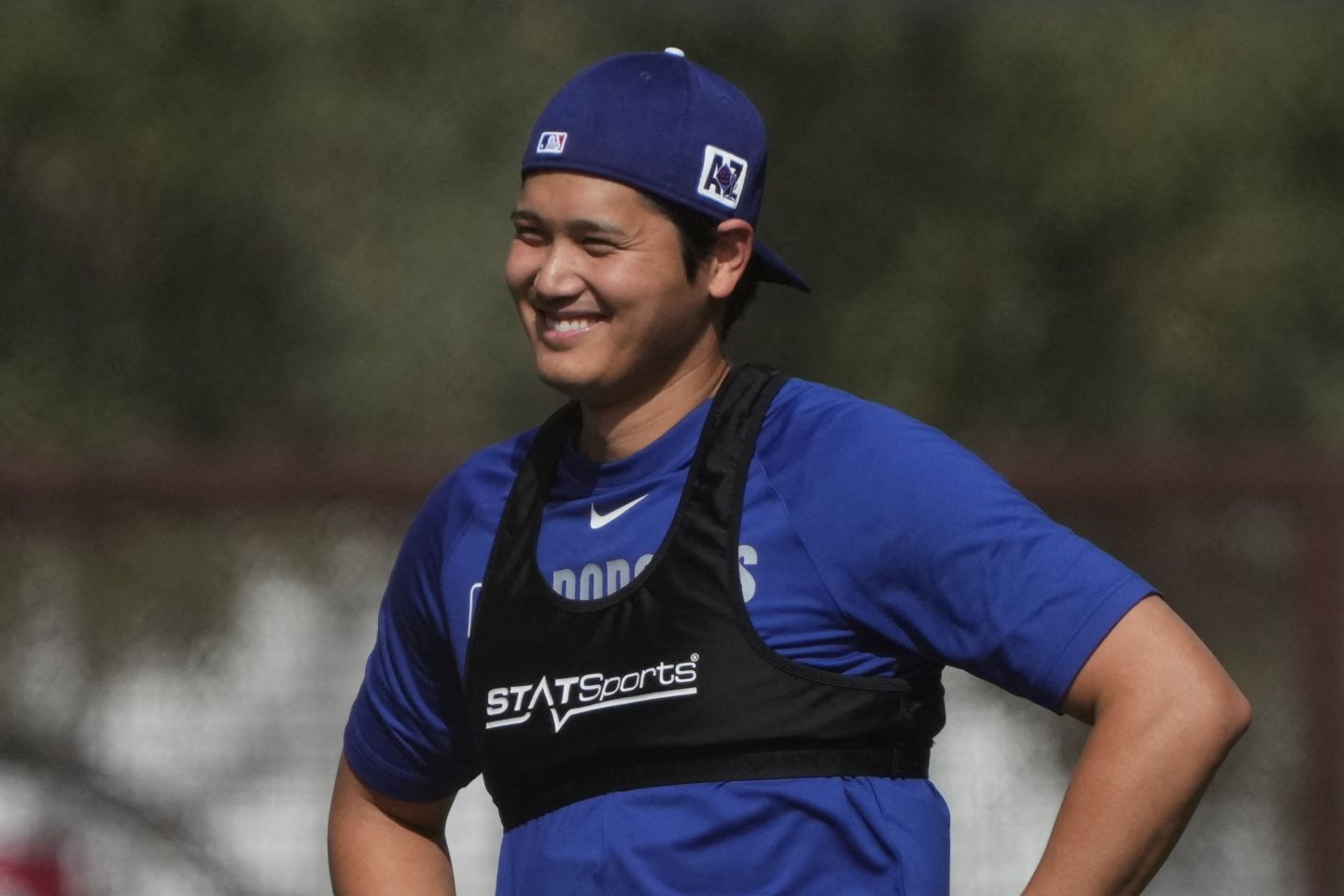 26年シーズンに向けて大谷は自主トレに励んでいる。写真：USA TODAY SPORTS