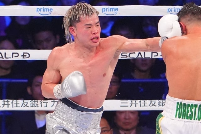 元２階級制覇王者のベテランとの対戦が伝えられた那須川。(C) THE DIGEST