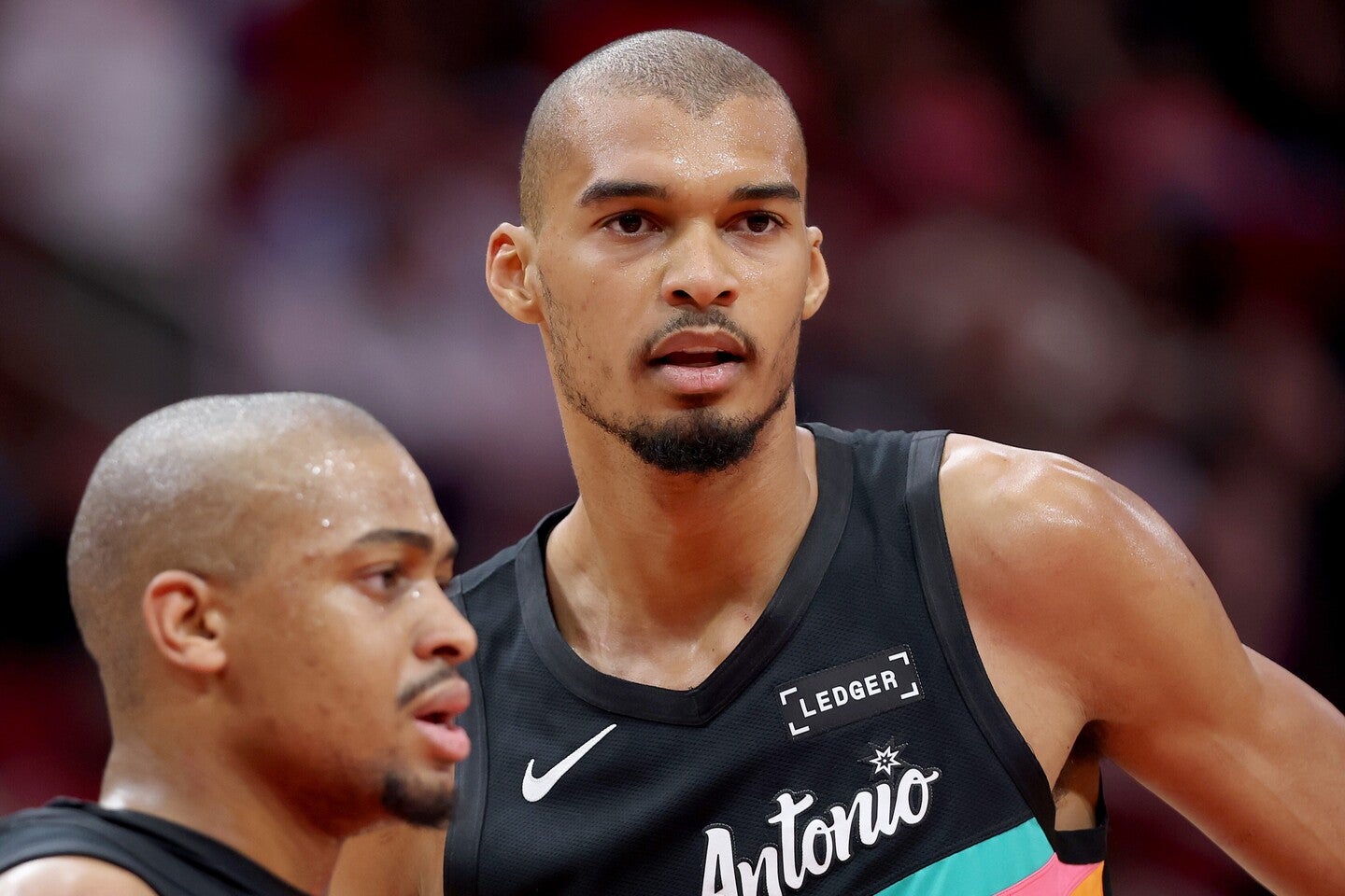 はたしてウェンバンヤマは、オールスターの緩み切った空気を変えられるか。(C)Getty Images