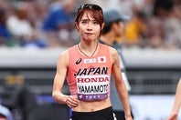東京世界陸上に出場した山本有真。正月休みのプライベートショットをSNSに投稿した。写真：梅月智史（THE DIGEST写真部）