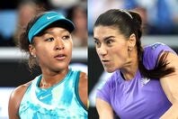 握手の際に異例の口論となったことで大坂なおみ（左）が反省の弁を口にしたが、対戦相手のシルステア（右）は「何も大ごとではない」と多くを語らず。(C)Getty Images