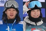 ２連覇を狙う平野（右）と初の大舞台でメダル獲得が期待されている16歳の清水（右）。(C)Getty Images