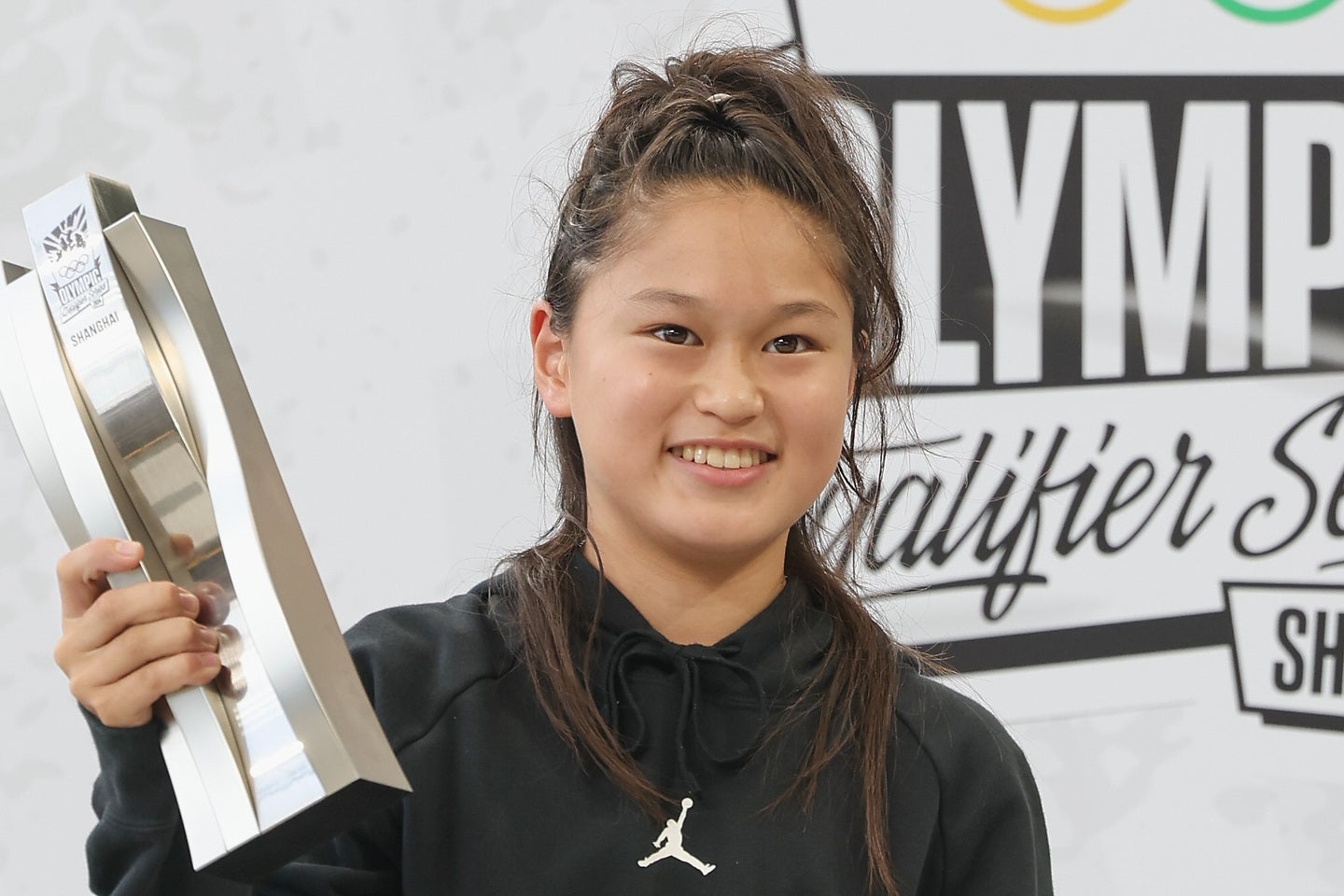 大相撲初場所を現地で観戦したスケートボード男子ストリートの小野寺吟雲。(C)Getty Images