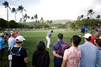 米ツアーのソニーオープン。現地観戦した日本人タレントのSNSが話題となった。(C)Getty Images