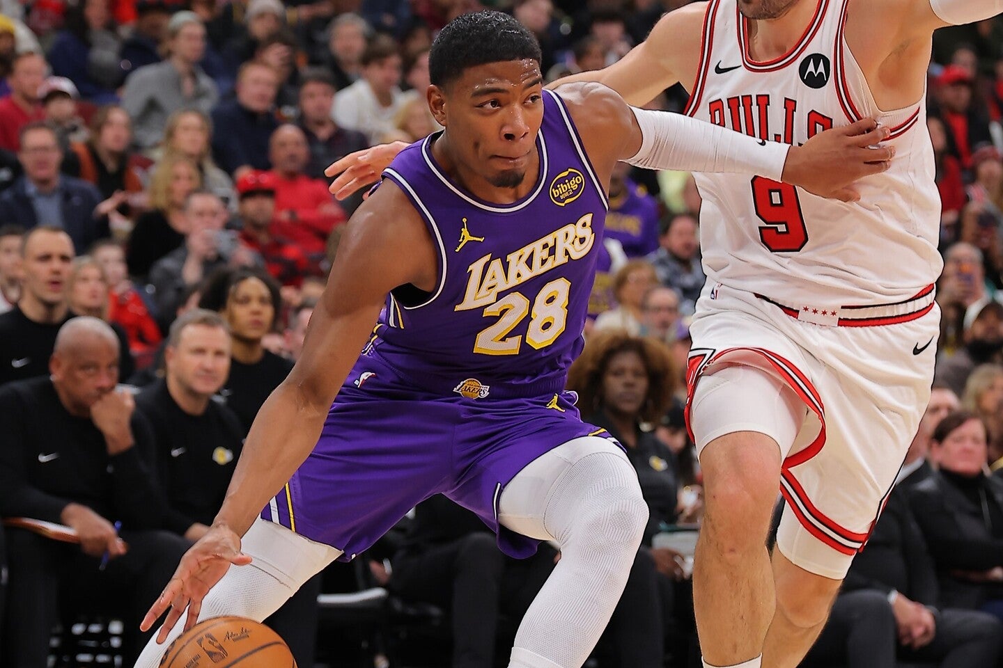 調子を上げている八村について、レディックHCが称賛した。(C)Getty Images