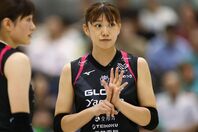 デザイナーデビューが決まった野中。コート内外で脚光を浴びる注目株だ。写真：森田直樹/アフロスポーツ