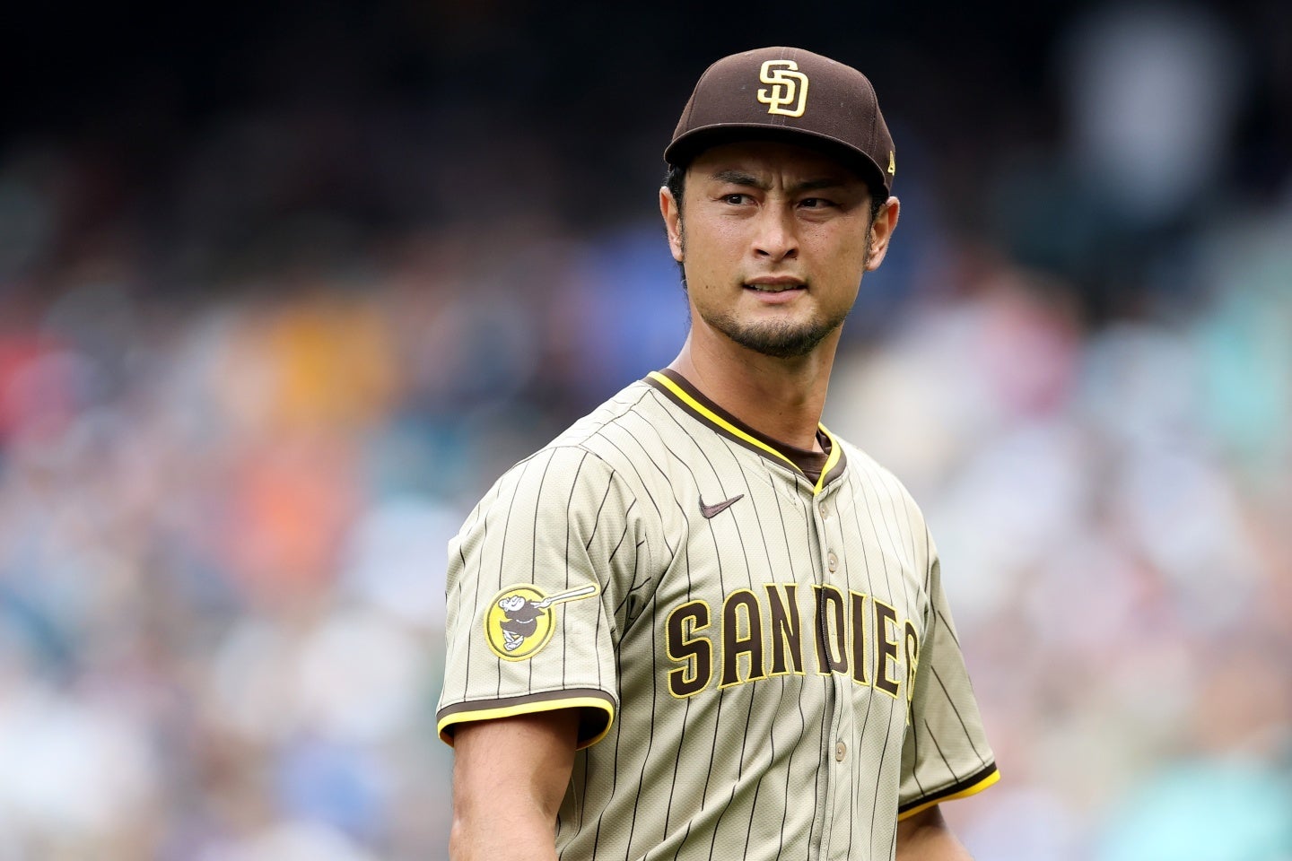 パドレスのダルビッシュ。侍Jの２月宮崎合宿で臨時のアドバイザーとして参加が決定した。(C)Getty Images