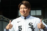 MLBホワイトソックスに加入した村上。(C)Getty Images