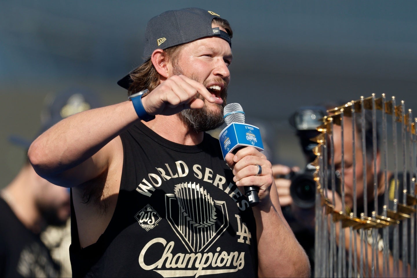 MLBの解説者デビューが近づいているカーショウ。(C)Getty Images