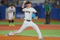 25年にプロ入り初の負け越しを喫した戸郷。写真：福冨倖希