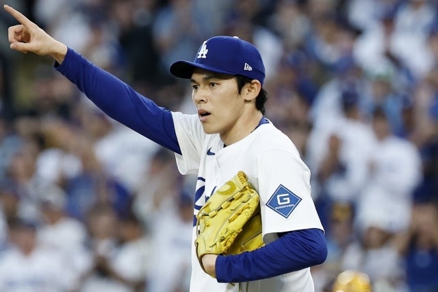 メジャー初年度は先発投手として不完全燃焼に終わった佐々木。シーズン終盤はリリーフで躍動した。(C)Getty Images