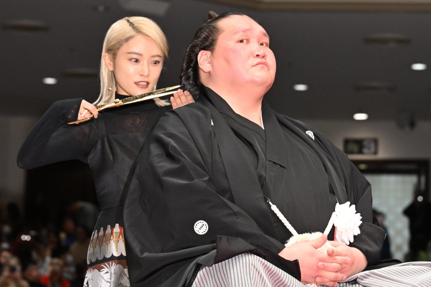 照ノ富士断髪式 イス席チケット 2枚セット 照ノ富士引退 伊勢ヶ濱襲名