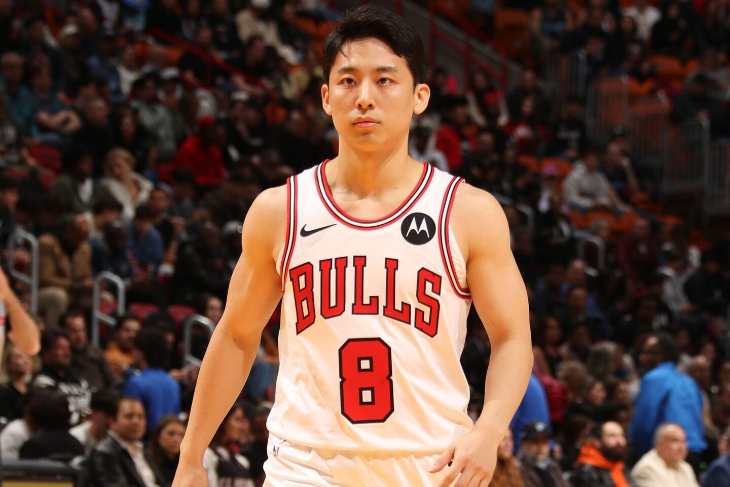 河村は初戦から攻守で強烈なインパクトを放った。(C)Getty Images