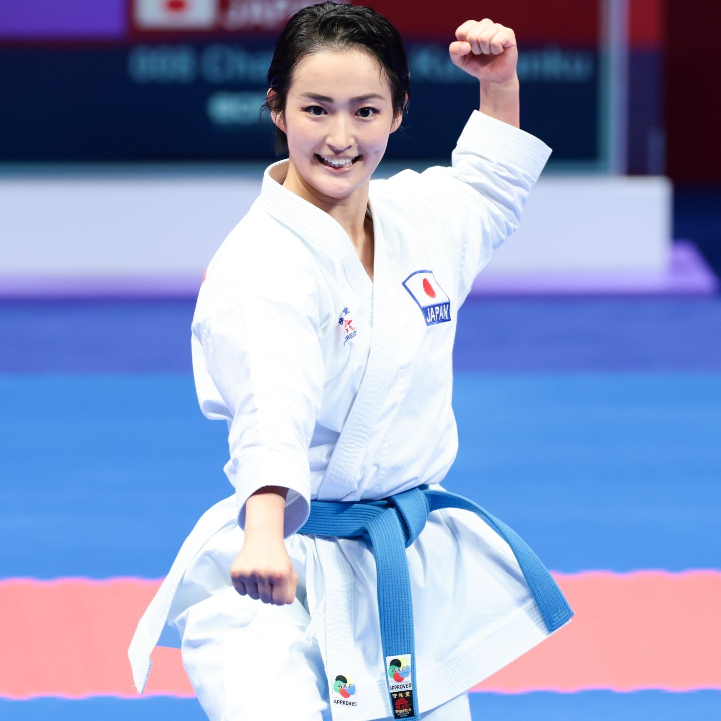 憧れのアーティストのライブを堪能した清水さん。写真：アフロスポーツ