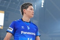 大阪ブルテオンの西田。オールスター戦でまさかのハプニングが起きた。(C)THE DIGEST
