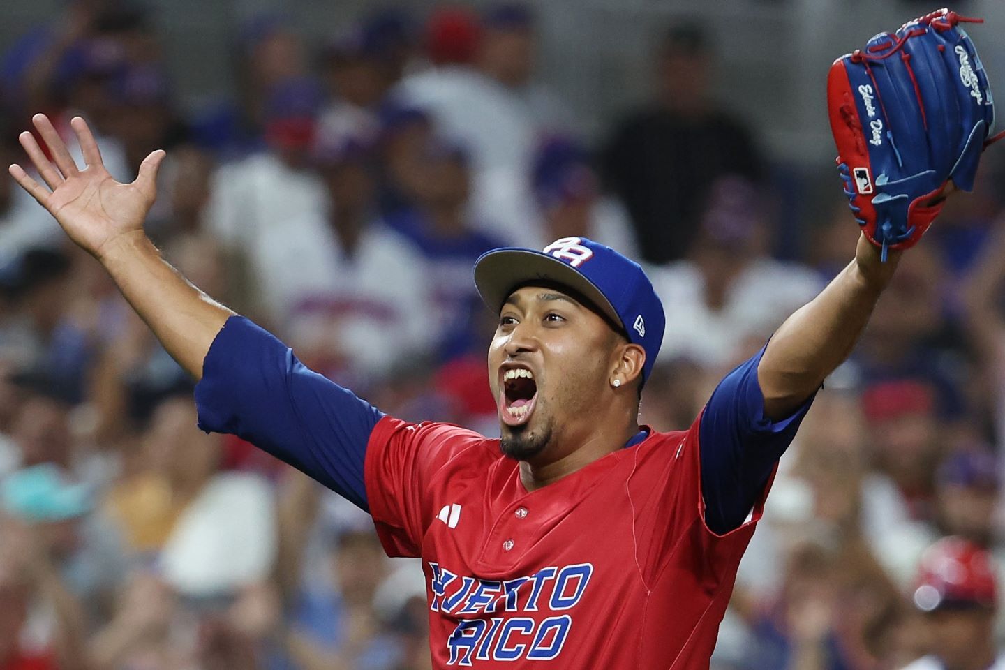 プエルトリコ代表としてWBC３度目の出場となるディアズ。(C)Getty Images