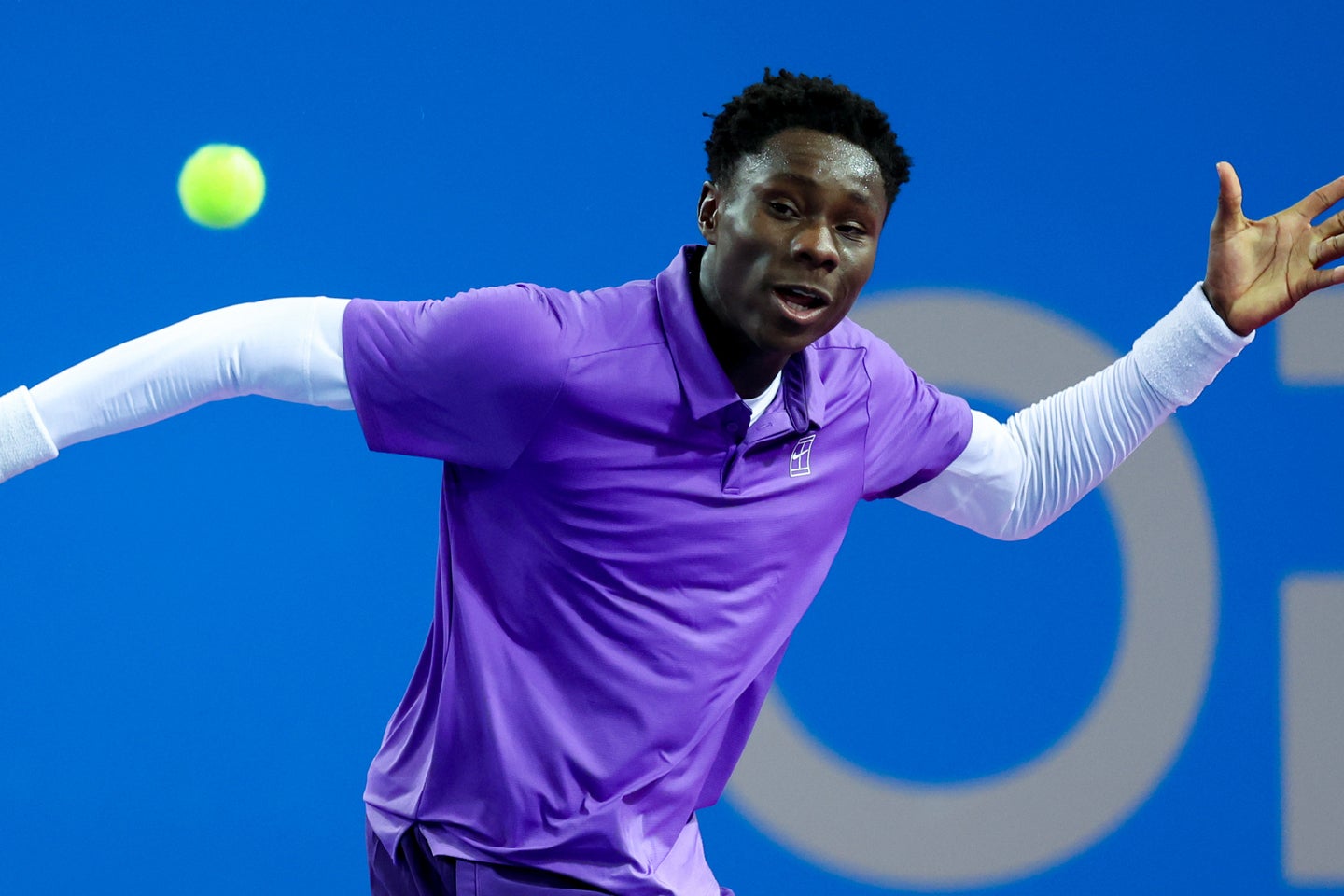 ATPツアーのオクシタニー・オープンで予選を突破した16歳のクアメ。「できるだけ多く勝ち進みたい」と意欲を見せる。(C)Getty Images