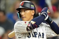 WBC侍ジャパンの最後の１人に選ばれた吉田。(C)Getty Images