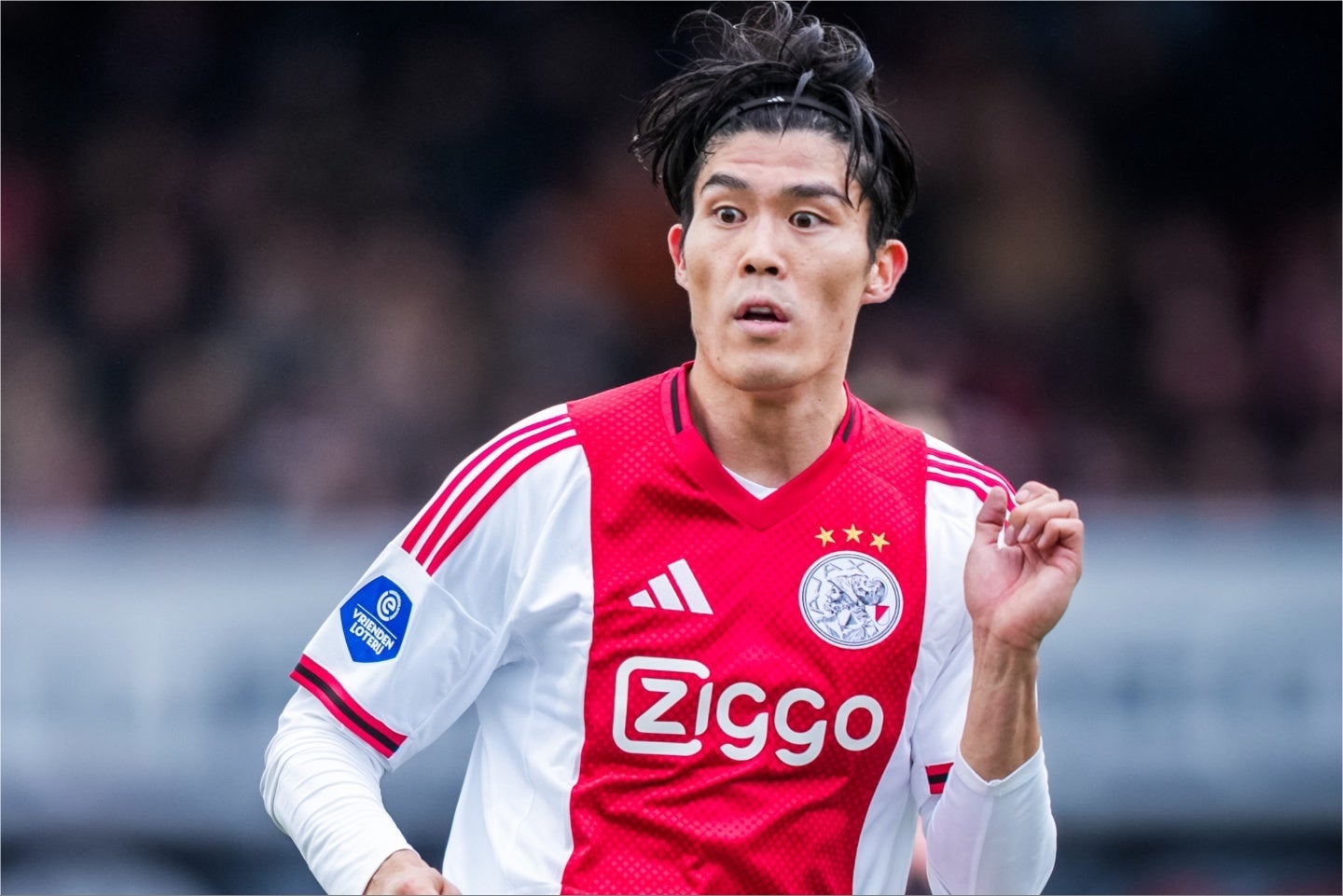 2024年10月５日以来の実戦復帰を果たした冨安。(C)Getty Images