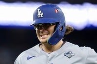 エンジェルス専門メディアから絶賛を受けたK・ヘルナンデス。(C)Getty Images