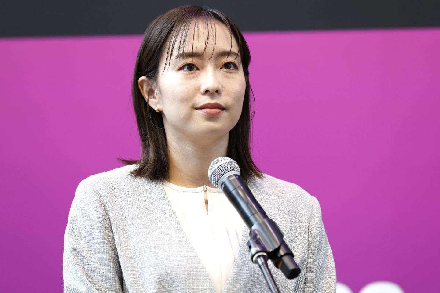 フジテレビで五輪中継の「スペシャルキャスター」を務める石川さん。現地からの熱いレポートに期待だ。写真：滝川敏之