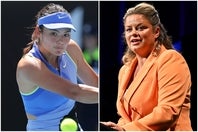 わずか５年ほどで８人のコーチと決別したラドゥカヌ（左）に対し、元世界１位のクリステルス（右）は「不可解な点が多い」といぶかる。(C)Getty Images