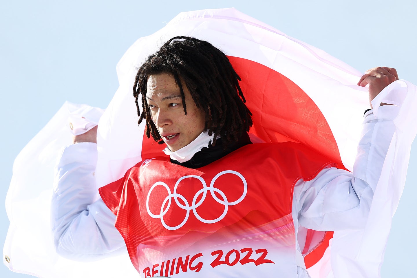 スノーボード男子ハーフパイプの平野。(C)Getty Images