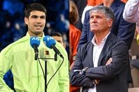 全豪を制したアルカラス（左）のコメントに関してナダルの元コーチで叔父のトニ氏（右）が苦言を呈した。(C)Getty Images