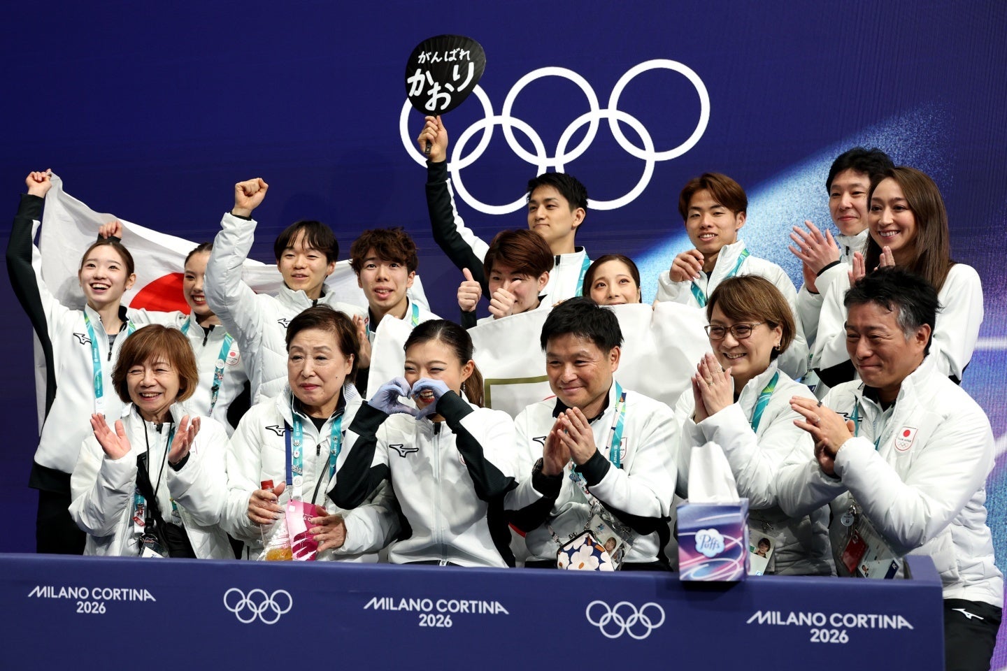 坂本のキスクラではチームジャパンが勢揃いした。(C) Getty Images