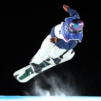 決勝３本目で高得点をマークした木村葵来。(C)Getty Images