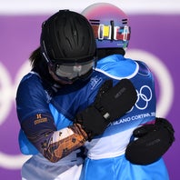 スノーボード女子パラレル大回転でメダルを獲得できなかった三木つばき。(C)Getty Images