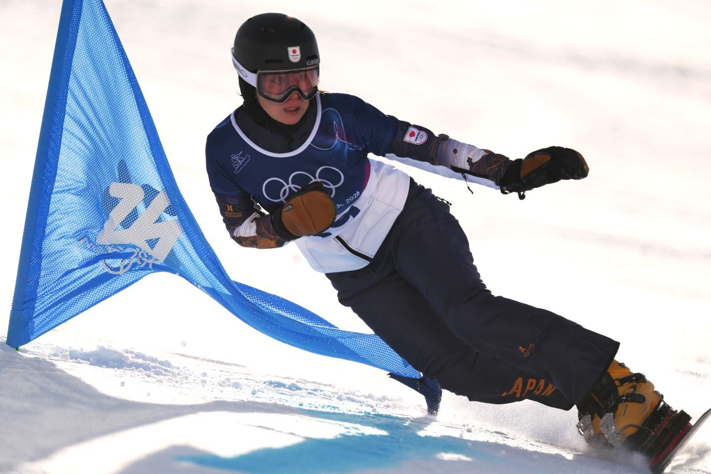 ７度目のオリンピック出場を果たした竹内智香。(C)Getty Images