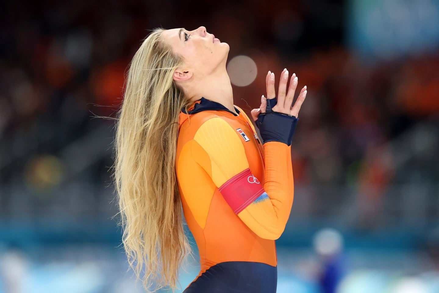 女子1000mで金メダルに輝いたオランダのレールダム。(C) Getty Images
