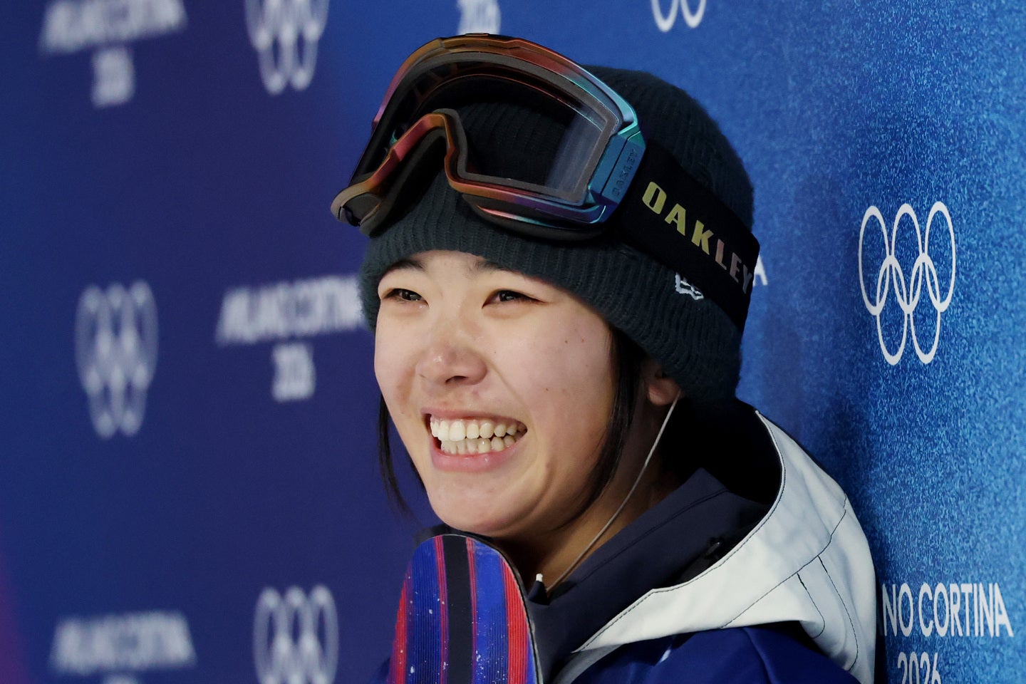 ビッグエア決勝で６位だった鈴木萌々。(C)Getty Images