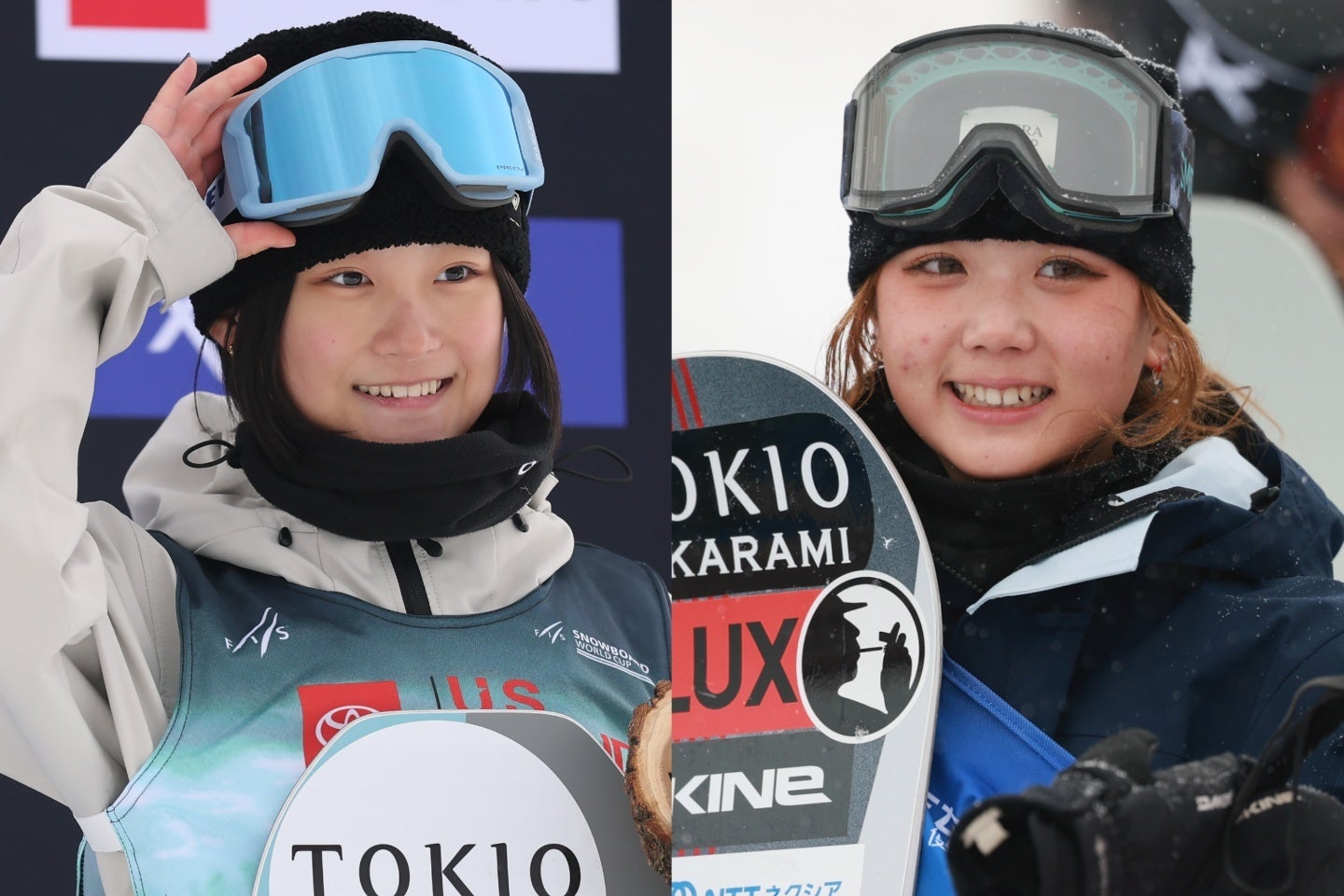 左から清水と工藤。16歳の２人が初の五輪で躍動した。(C)Getty Images