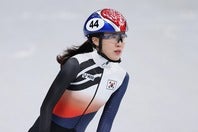 母国放送局の解説を務めているキム・アラン。(C) Getty Images