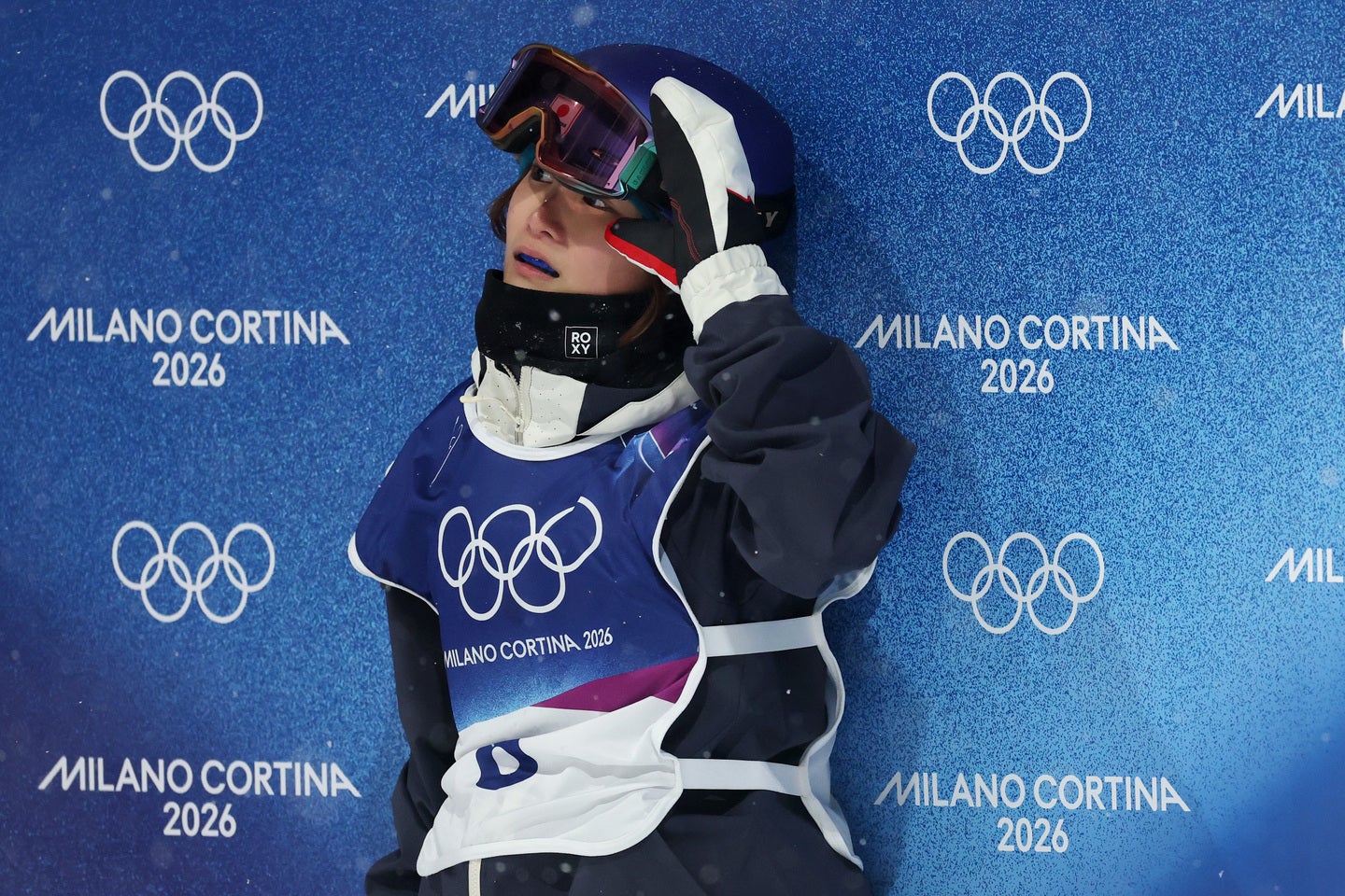 女子ハーフパイプ日本代表の清水。(C)Getty Images