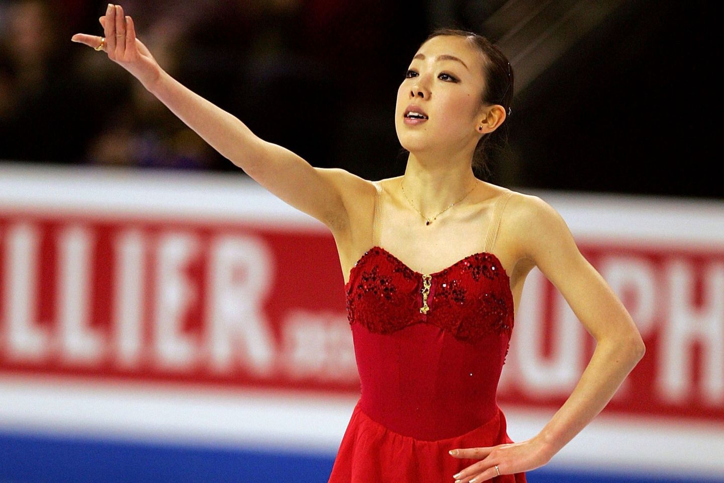 現役時代の村主さん。現在は米ダラスを拠点に活動している。(C)Getty Images