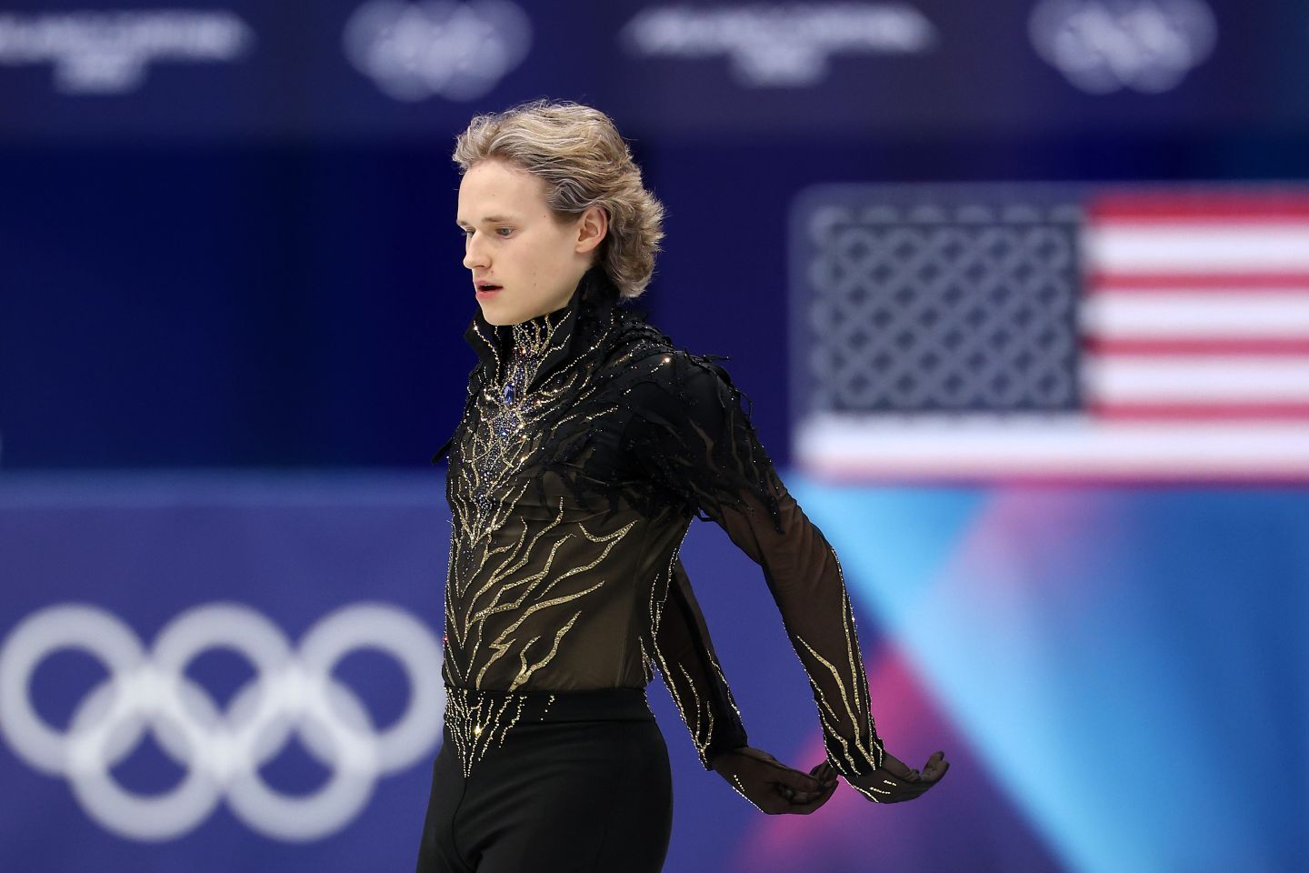 まさかの大失速で８位に沈んだマリニン。ロシアの元女王も唖然とする“事件”だった。(C)Getty Images