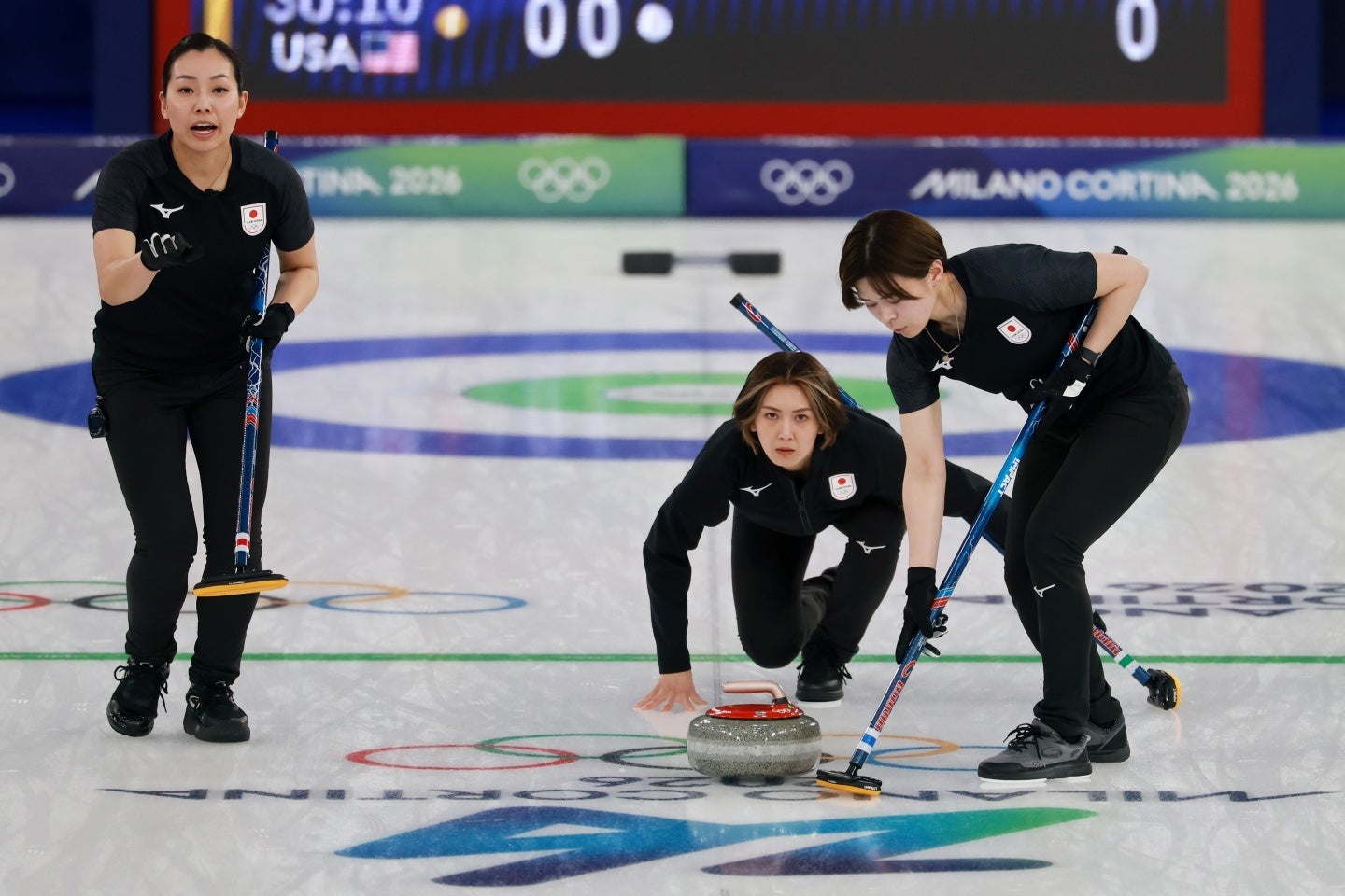 米国戦に臨んだ日本。黒星を喫した。(C)Getty Images