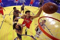 全力プレーを誓うウェンビーだが、はたして今年のオールスターは盛り上がるのか？(C)Getty Images