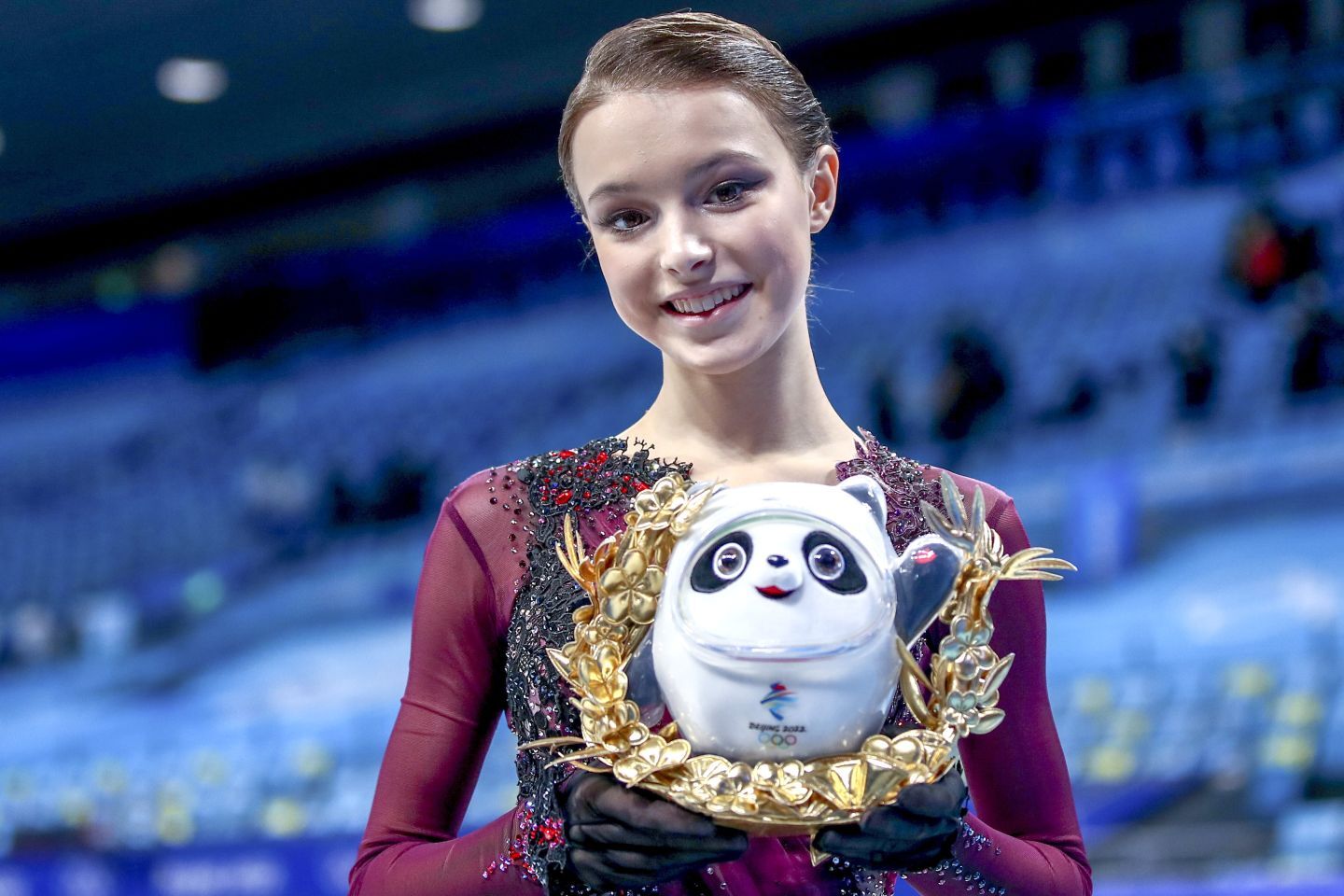 大激戦の北京五輪・女子フィギュアを制したシェルバコワ（写真）。あれから４年、21歳になった近影が話題だ。(C)Getty Images