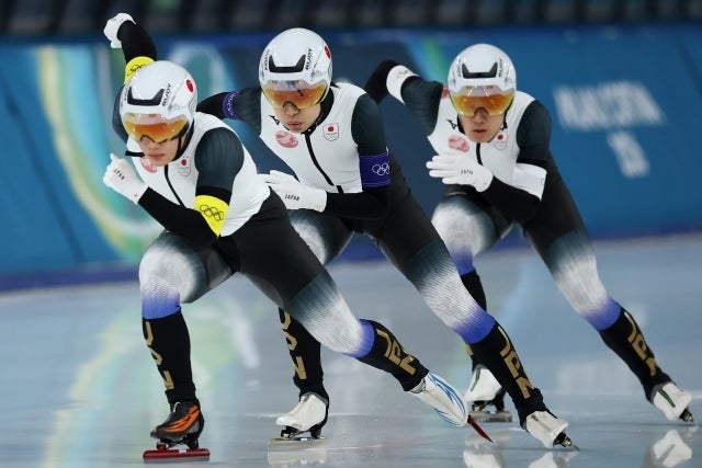日本は佐々木を先頭にレースに臨んだ。(C)Getty Images