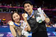 ロシアの重鎮もりくりゅうのパフォーマンスを激賞した。(C)Getty Images